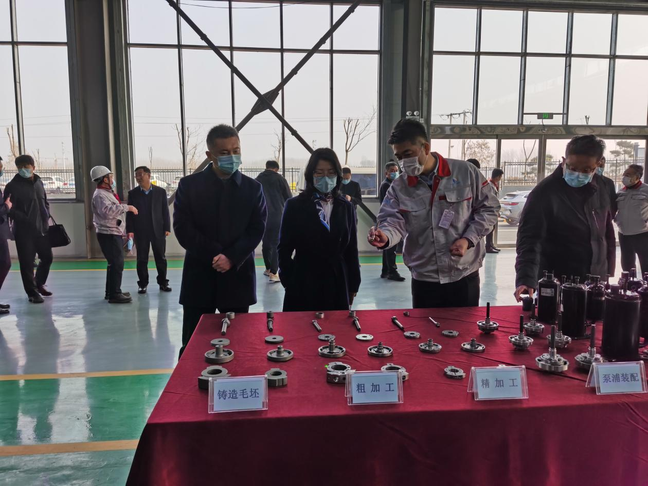 臨汾市委常委、洪洞縣委書記張潞萍一行蒞臨我司調(diào)研指導(dǎo)工作